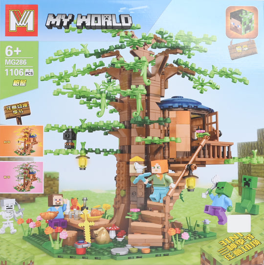 My World Treehouse Adventure Building Set
