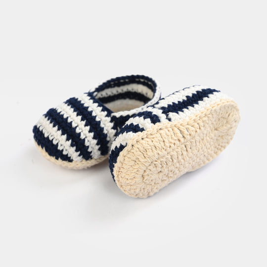 Hand-Made Crochet Baby Booties