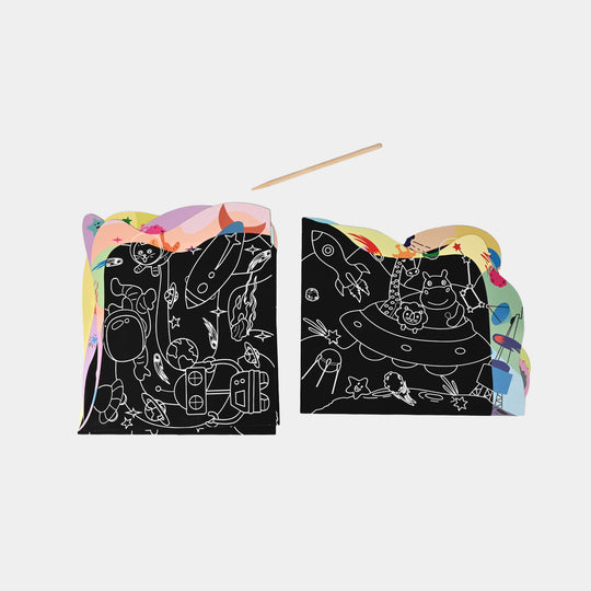 Magic Scratch Cards – Spacecraft, Universe & Spaceman