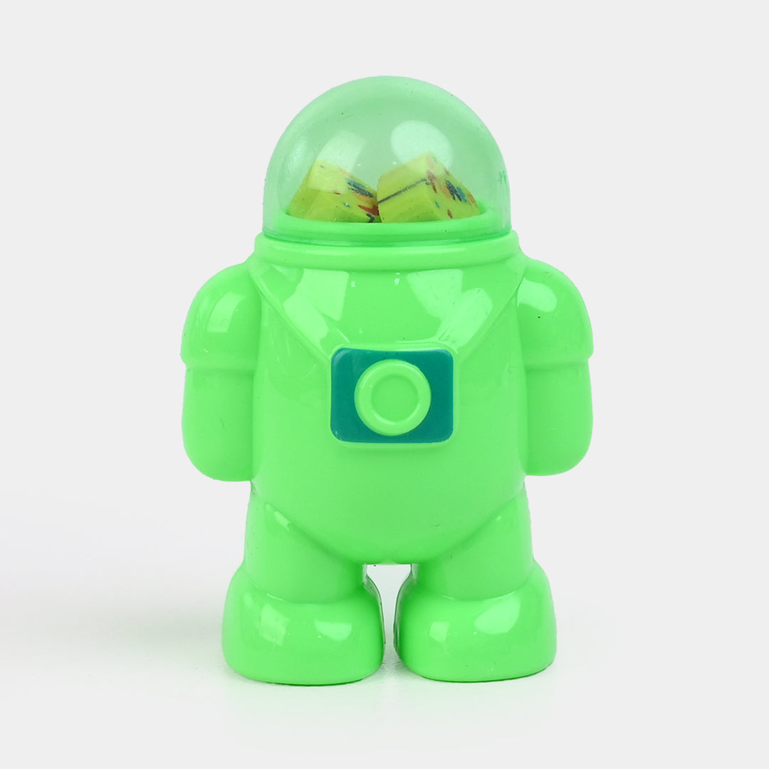 Kids Astronaut Pencil Sharpener with Eraser