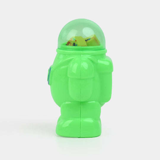 Kids Astronaut Pencil Sharpener with Eraser