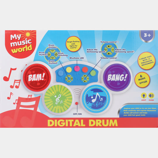 Digital Drum – Electronic Drum Set Toy for Kids