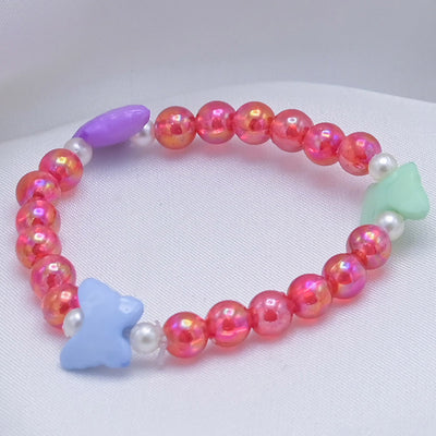 Elegant Beaded Necklace & Bracelet For Girls