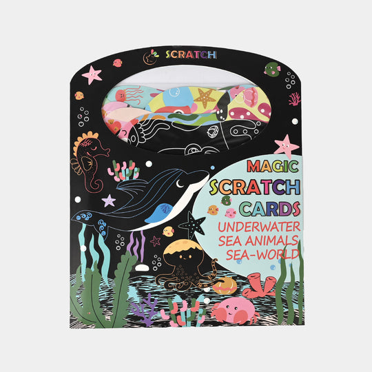 Magic Scratch Cards – Underwater Sea Animals Sea-World