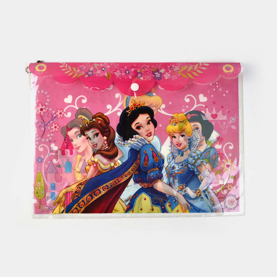 character stationery pouch A4 for kids