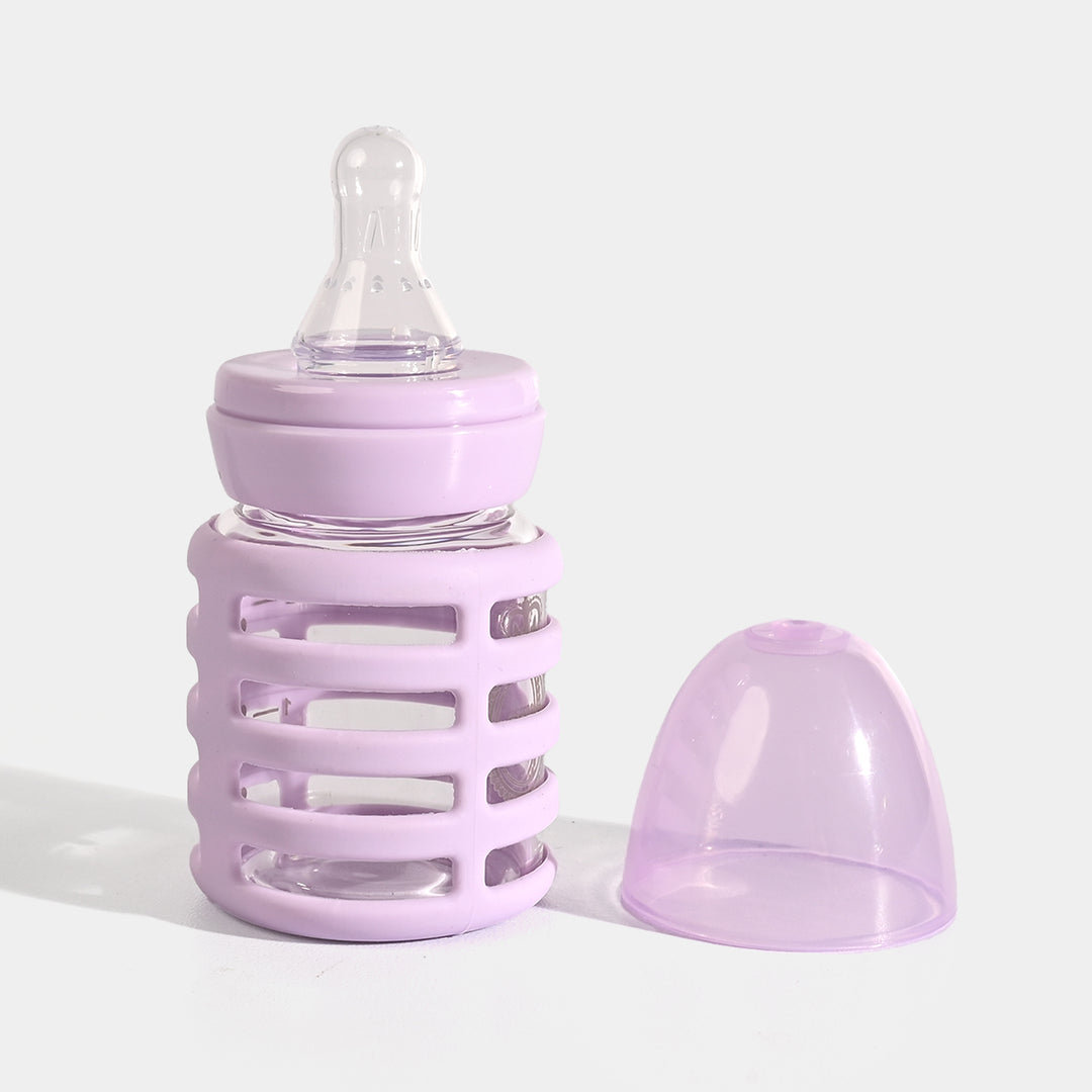 Glass Bottle 60ml Purple