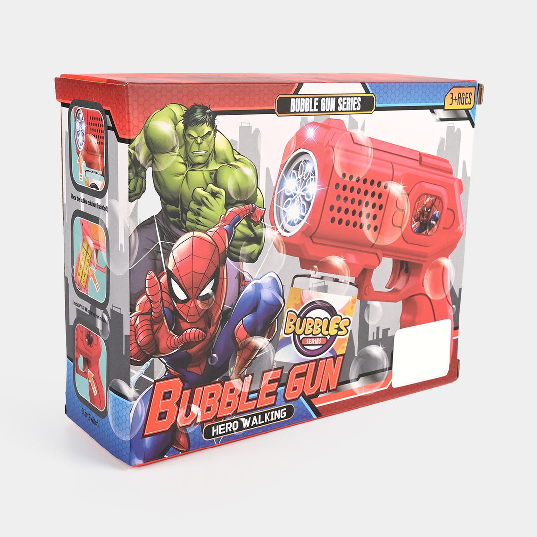 Electric Bubble Blaster with Light for Kids