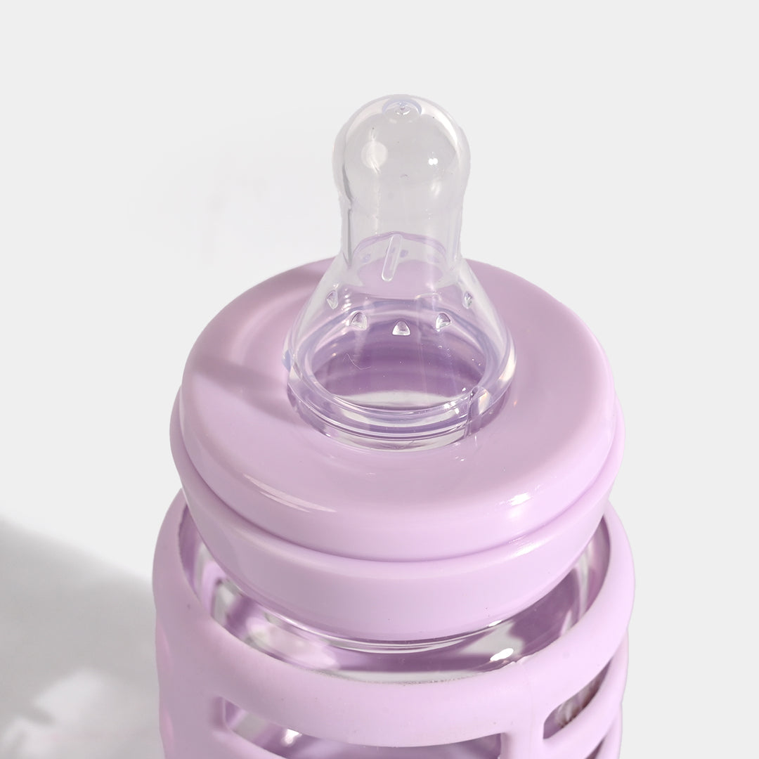 Glass Bottle 60ml Purple