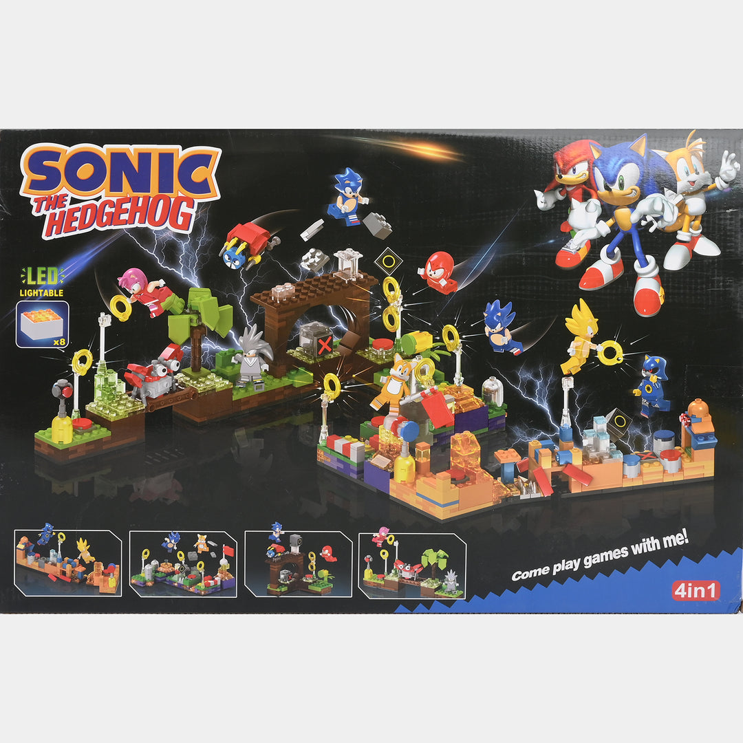 4-in-1 Speed Adventure Building Block Set