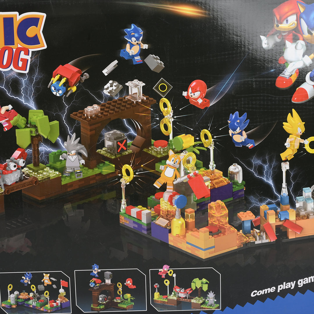 4-in-1 Speed Adventure Building Block Set