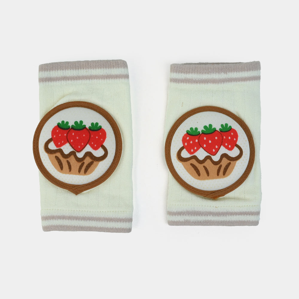 Baby Knee Protection Pads – Strawberry Cake | 6M+