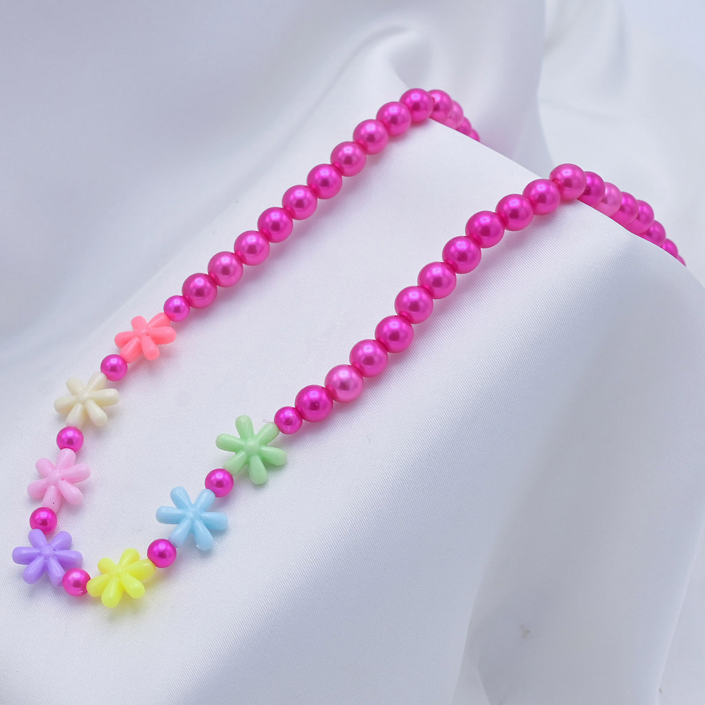 Elegant Beaded Necklace & Bracelet For Girls