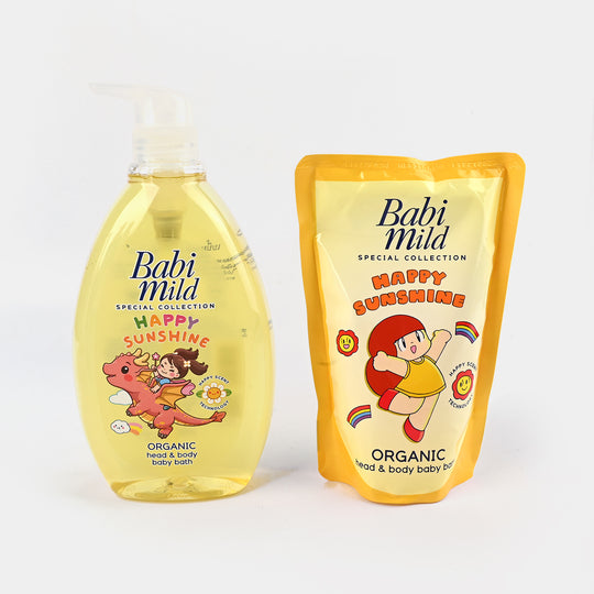 Babi Mild Baby Bath Happy Sunshine + Refill