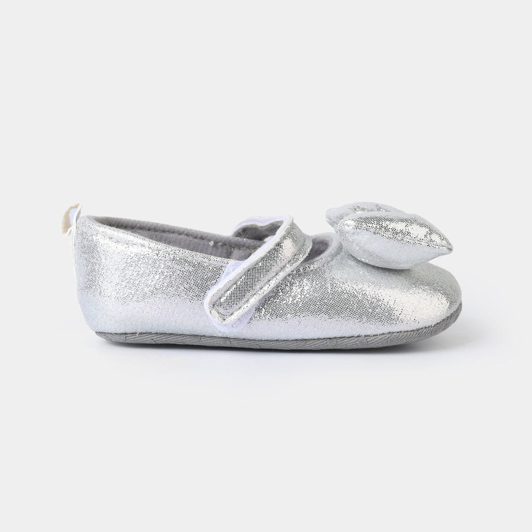 Girls Shoes C-568-SILVER