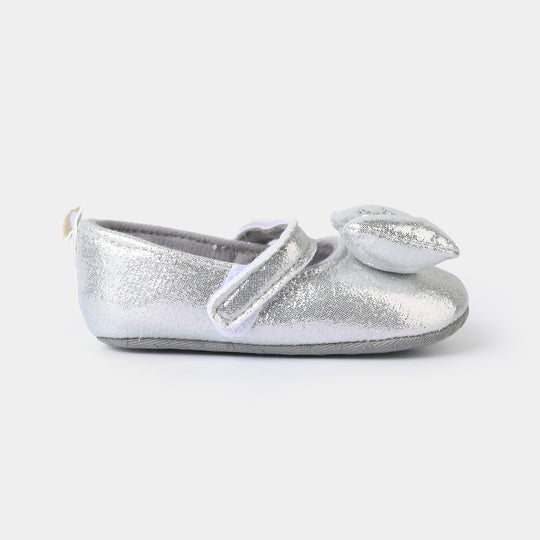Girls Shoes C-568-SILVER