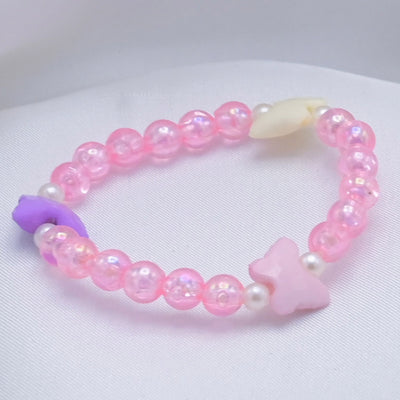 Elegant Beaded Necklace & Bracelet For Girls