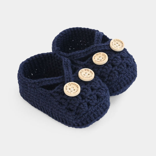 Hand-Made Crochet Baby Booties