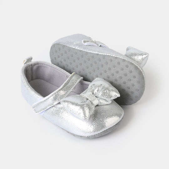 Girls Shoes C-568-SILVER