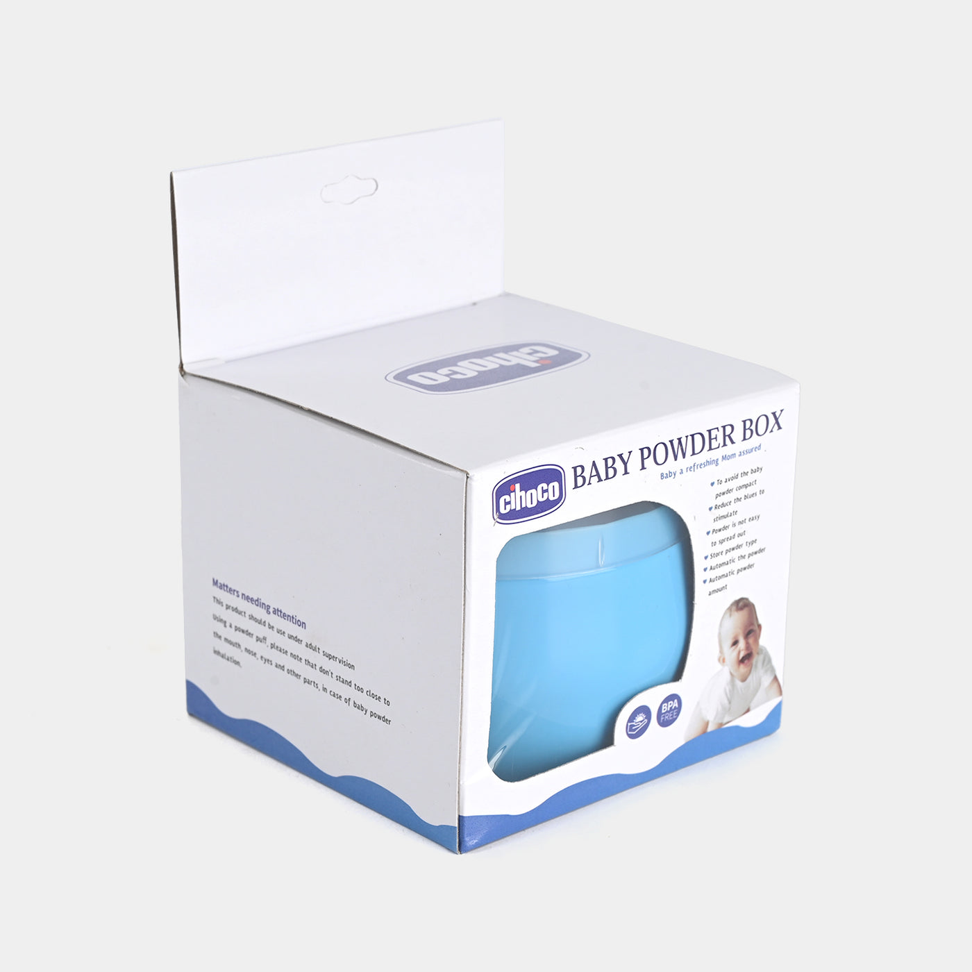 Baby Powder Puff Box