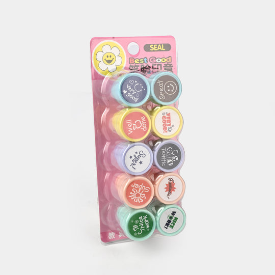 Art & Craft Educational Stamp 10PCs For Kids