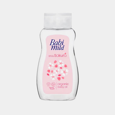 Babi Mild Baby Oil White Sakura 100-ml