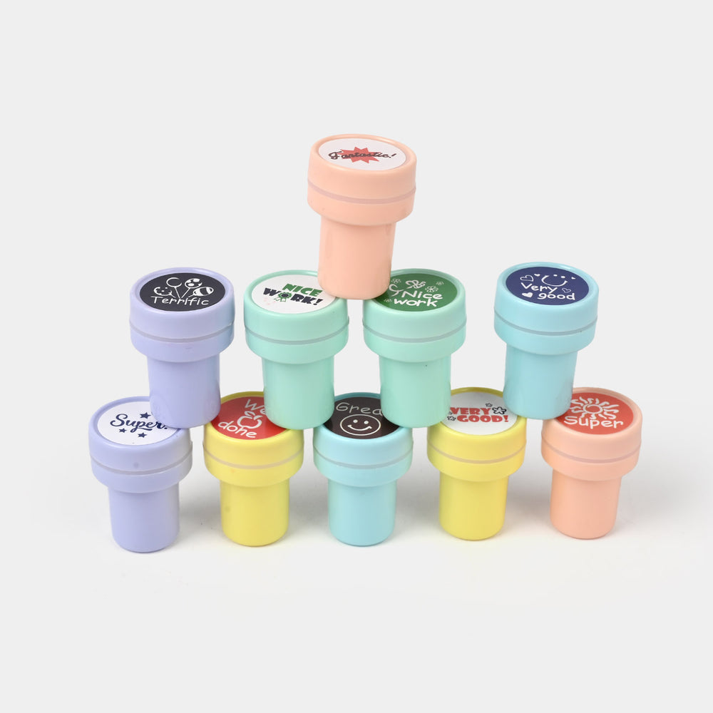 Art & Craft Educational Stamp 10PCs For Kids