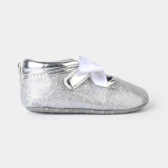 Girls Shoes C-431-SILVER