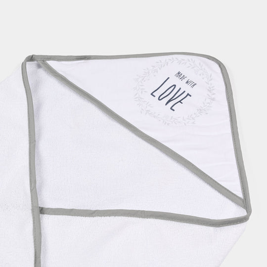 Baby Bath Towel + 4PCs Face Towel