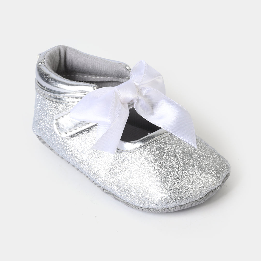 Girls Shoes C-431-SILVER