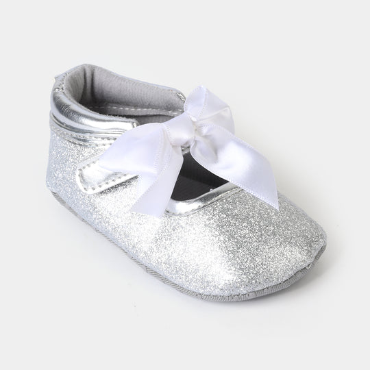 Girls Shoes C-431-SILVER