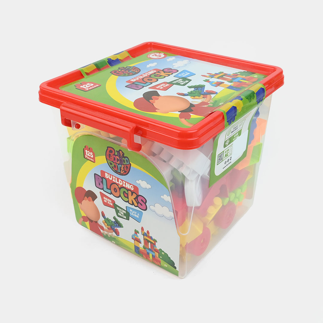 Building Blocks Storage Bin Set – 125 Pieces
