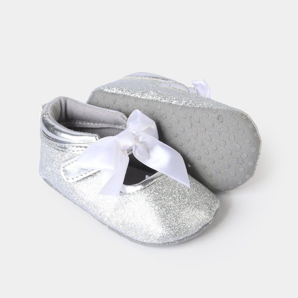 Girls Shoes C-431-SILVER
