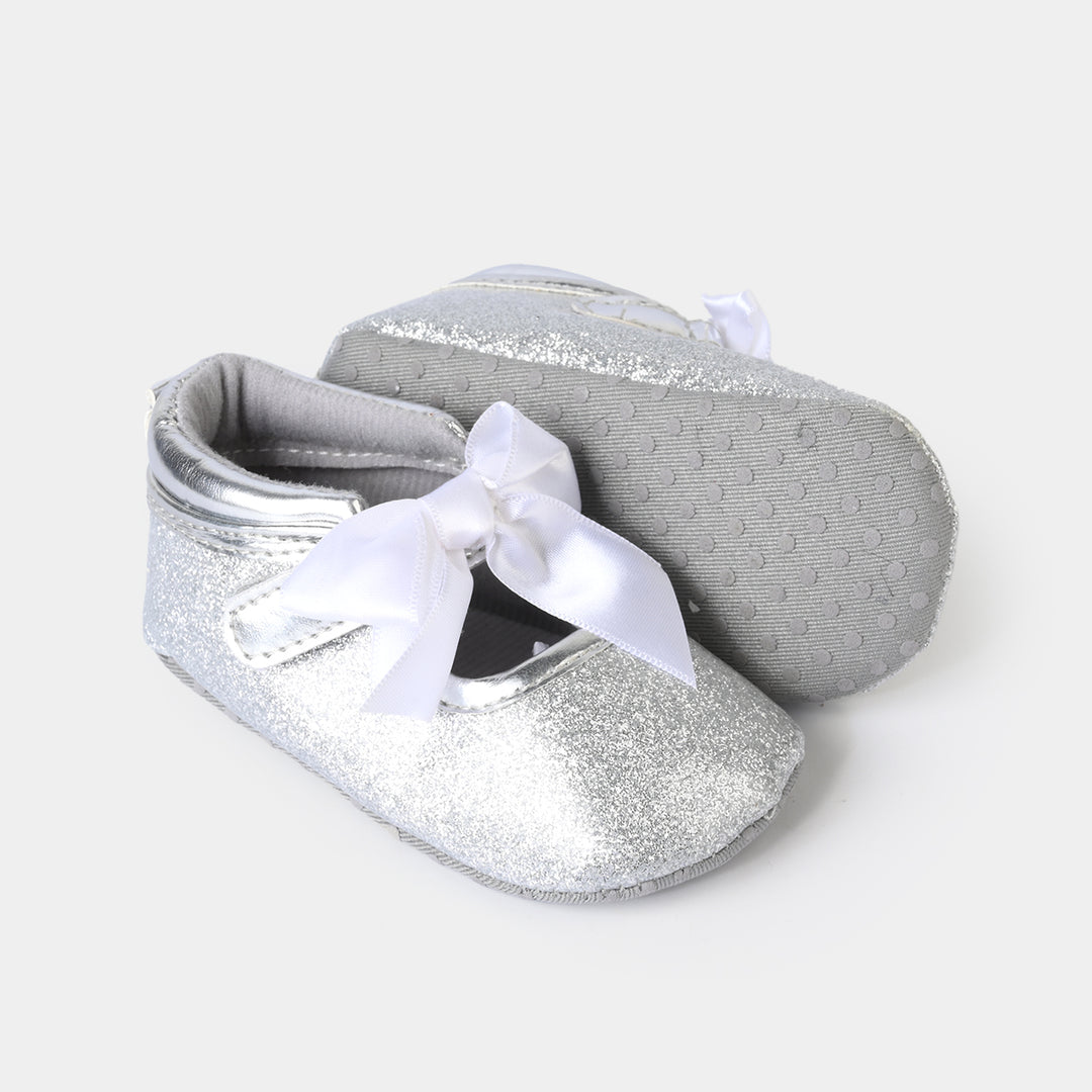Girls Shoes C-431-SILVER