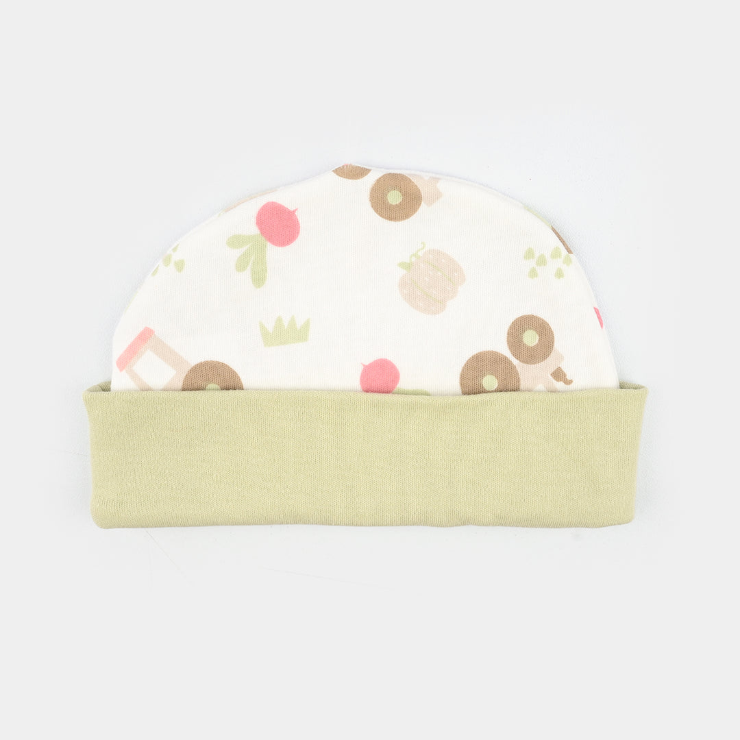 Infant Boys Jersey/Terry 3Pc Gift Set 287-034-Green.White