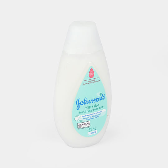 Johnsons Baby Milk Bath 200Ml-0