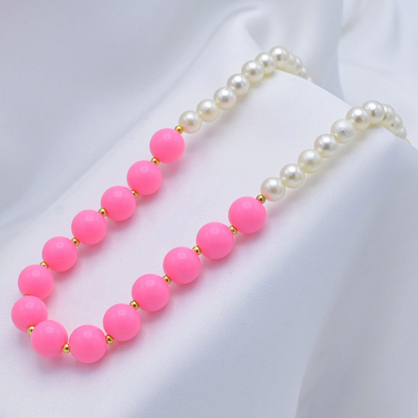 Elegant Beaded Necklace & Bracelet For Girls