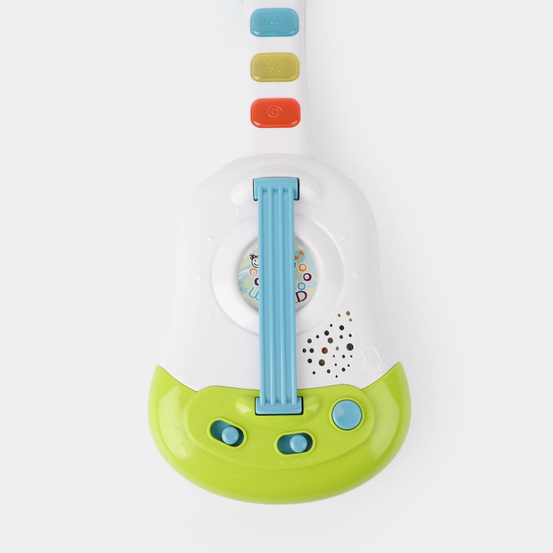 Electronic Guitar Musical Toy – With Lights, Sounds