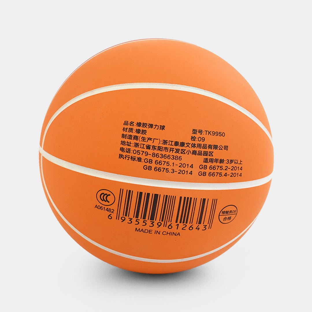 Junior Rubber Mini Basketball Bouncy Ball