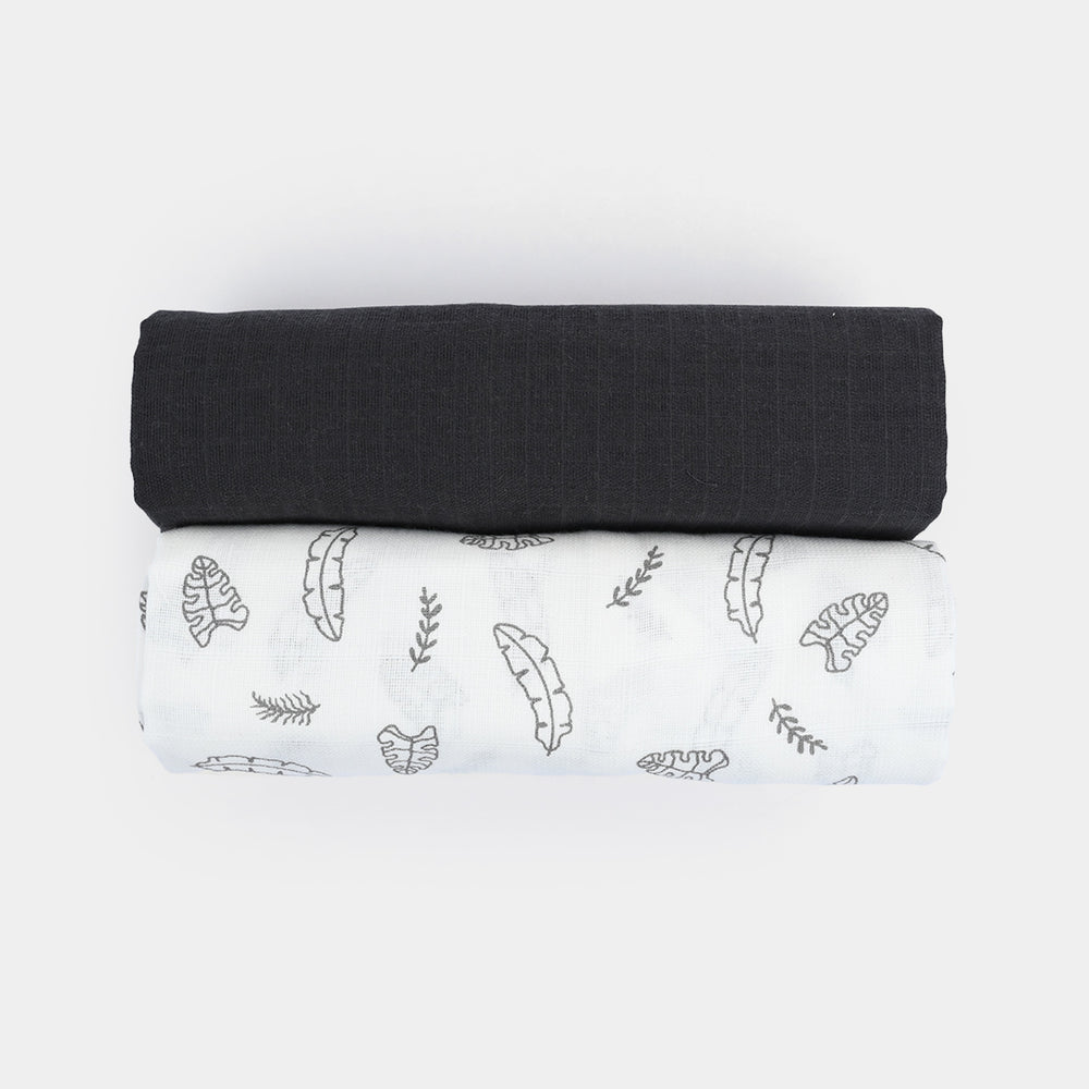 Muslin Baby Swaddle Blanket | 2PCs
