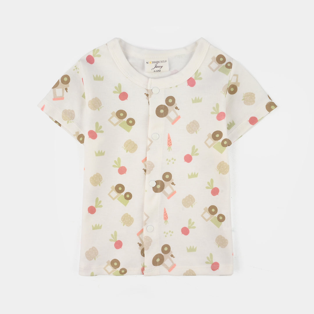 Infant Boys Jersey/Terry 3Pc Gift Set 287-036 E-C-GREEN