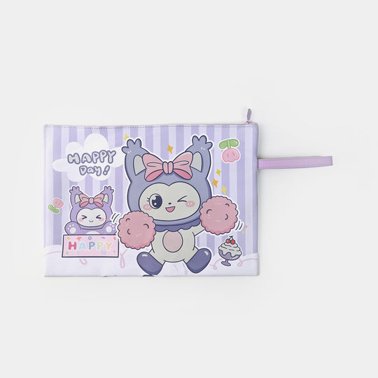 Zipper Stationery Pouch A4 For Kids