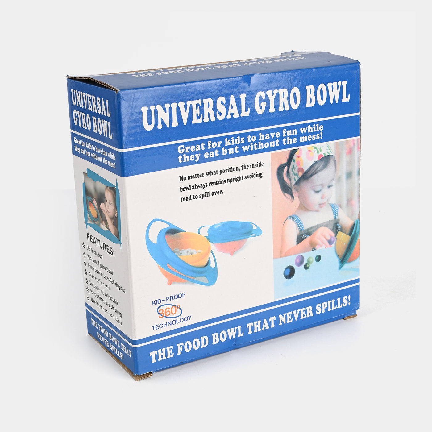 Universal Gyro Feeding Bowl