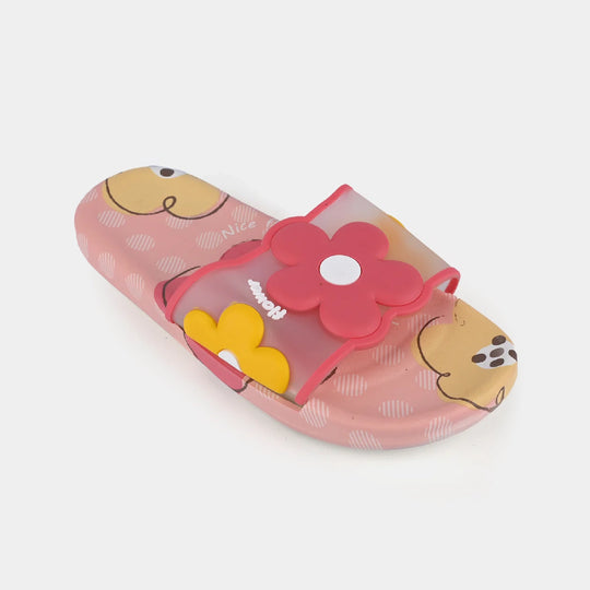 Teen Girls Slippers 903-1-Pink