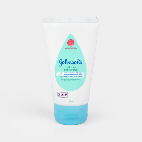 Johnson's Baby Milk + Rice Cream | 50G