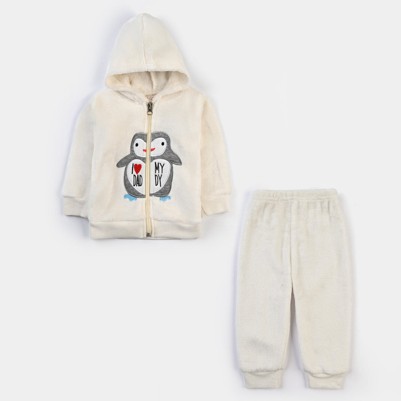 Infant Unisex Suit-White