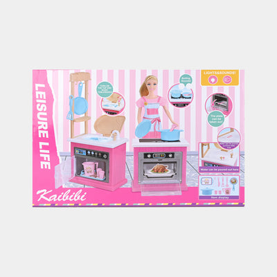 Fashion Cook Doll Play Set For Girls