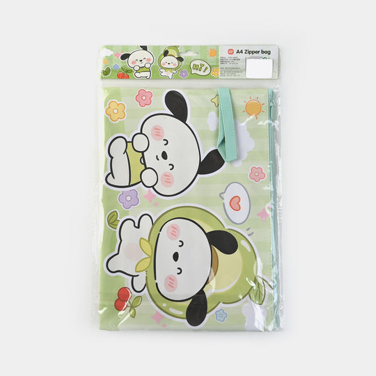Zipper Stationery Pouch A4 For Kids
