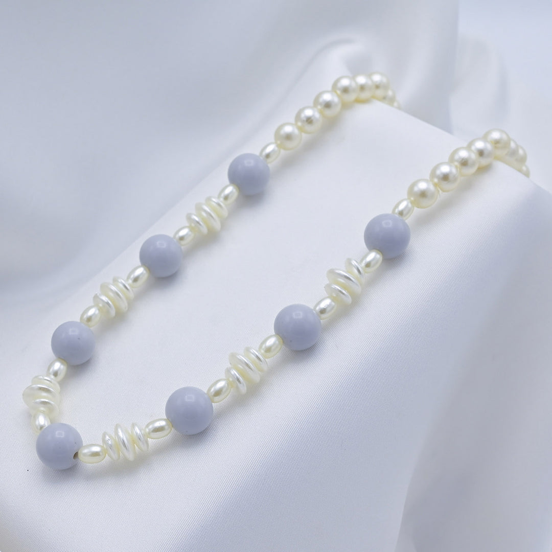 Elegant Beaded Necklace & Bracelet For Girls
