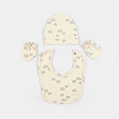 Infant Unisex Cotton Jersey 6 Piece Set -White