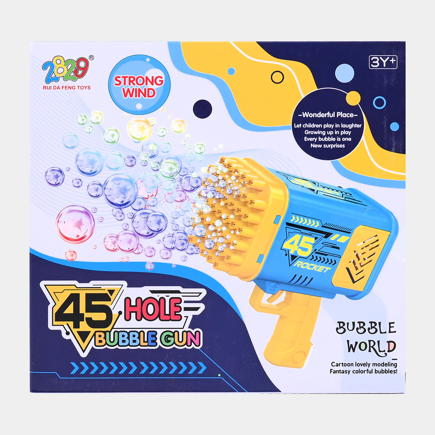 Bubble Blaster Machine 45 Holes For Kids